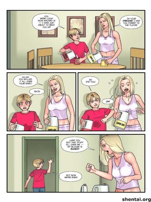GiantessFan- Mom Son-Yard Work 03 06 Incest Comics comics