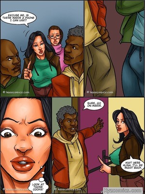 Girls Night Out- Kerry 06 Interracial Comics comics