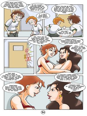 Glassfish- School Kinks and Hijinks 35 Adult Comics comics