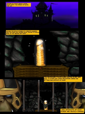 Golden Dildo Hunt- World Porncraft 02 Porncomics comics