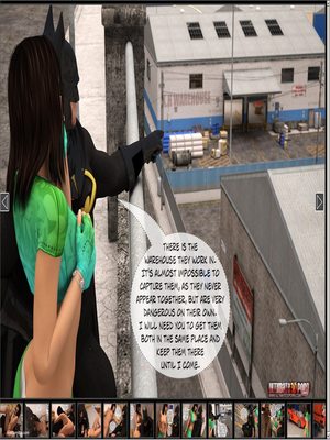 Gotham Knight – A Daring Plan 09 3D Porn Comics comics