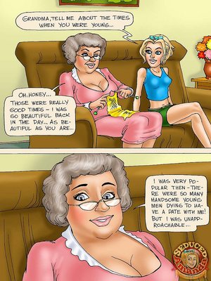 Porn Comics - Grandma Memories- Seduced Amanda  Comics