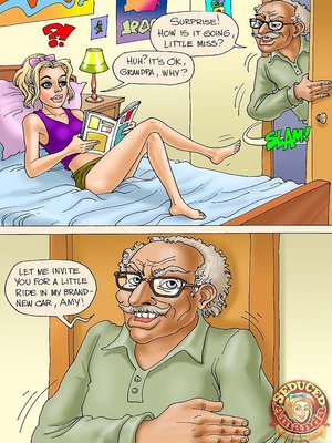 Porn Comics - Grandpa and His New Ride  Comics
