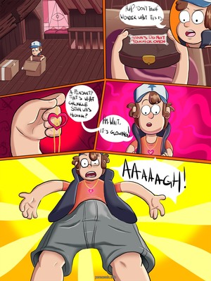 Gravity Balls- Pining For Dipper 02 Adult Comics comics