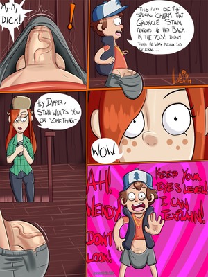 Gravity Balls- Pining For Dipper 03 Adult Comics comics