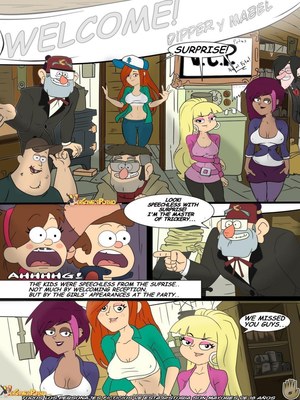 Gravity Falls Big Mysteries-English 06 Incest Comics comics
