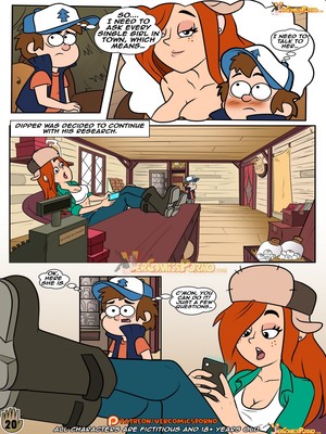 Gravity Falls- One Summer of Pleasure Book 3 21 Incest Comics comics
