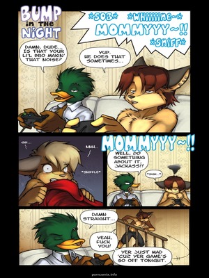 Porn Comics - Gunmouth- Bump In The Night Furry Comics