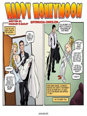 Happy Honeymoon- Interracial 02 Interracial Comics comics