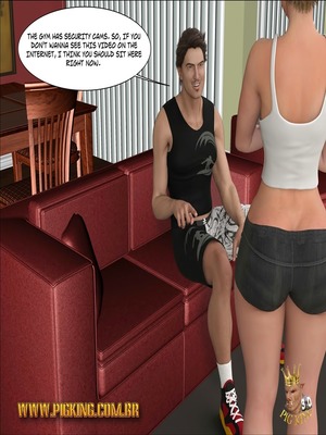Hard Work Out -2, Pig King 07 3D Porn Comics comics