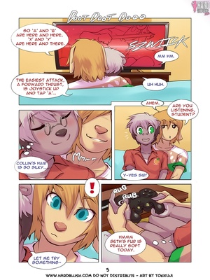 Hardblush- Getting Player 05 Furry Comics comics