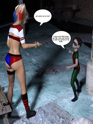 Harley Quinn- Mad Shota Love 04 3D Porn Comics comics