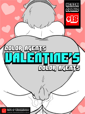 Porn Comics - Hentai- Color Agents Valentine Special  (Hentai Manga)