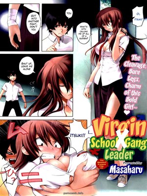 Porn Comics - Hentai- Virgin X Student Gang Leader  (Hentai Manga)