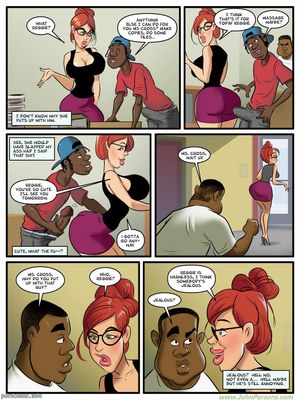 Hot for Ms. Cross 2- Moose 16 Interracial Comics comics
