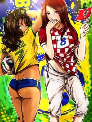 Hot Pinups- World Cup Girls 2014 03 Adult Comics comics