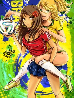 Hot Pinups- World Cup Girls 2014 10 Adult Comics comics