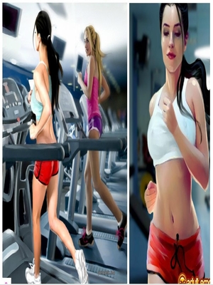 How did i fuck my fitness mate- Nicole Heat 03 Porncomics comics