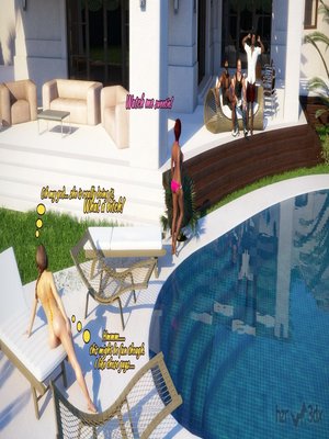 HZR – One Hot Summer- Affect3D 20 3D Porn Comics comics