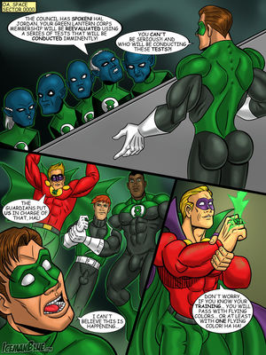 [Iceman Blue]- Green Lantern 02 Porncomics comics