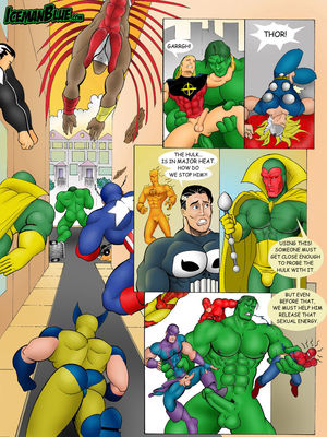 [Iceman Blue]- Hulk in Heat 04 Porncomics comics