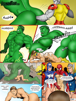 [Iceman Blue]- Hulk in Heat 08 Porncomics comics