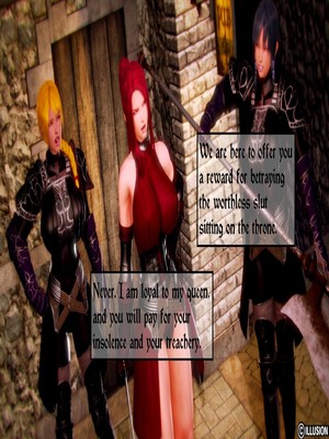 Illusion- Dark Knights 04 3D Porn Comics comics