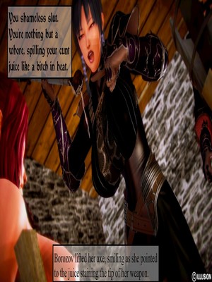 Illusion- Dark Knights 28 3D Porn Comics comics