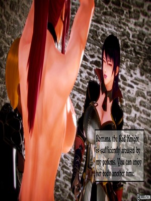 Illusion- Dark Knights 37 3D Porn Comics comics