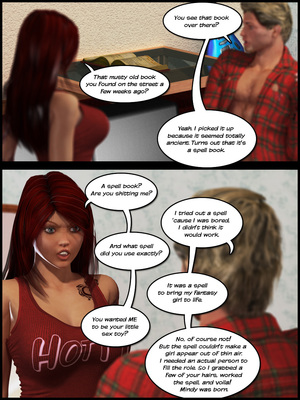 Infinity sign – Fantasy Spell 21 3D Porn Comics comics