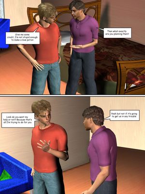 Infinity Sign- Best of Friends 12 3D Porn Comics comics