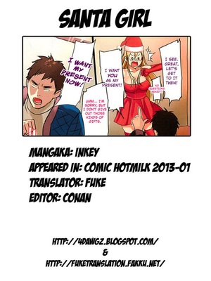 Inkey- Santa Girl,Hentai 09 Hentai Manga comics