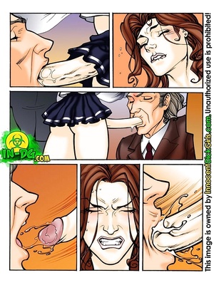 Innocent Dickgirl- Surprise In the Bus 09 Porncomics comics