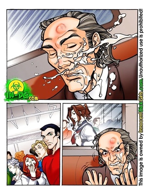 Innocent Dickgirl- Surprise In the Bus 10 Porncomics comics