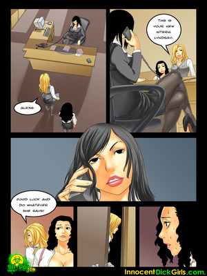 Innocent Dickgirls – College Intern 05 Adult Comics comics