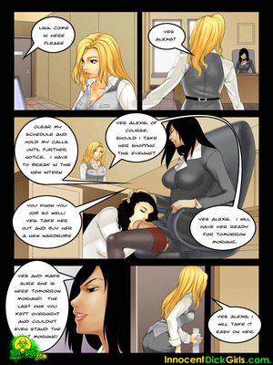Innocent Dickgirls – College Intern 09 Adult Comics comics