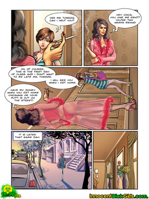 Innocent Dickgirls- Behind The Rent 04 Porncomics comics