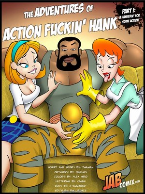 Porn Comics - Jab Comix – Adventures of Action Fuckin’ Hank  (Jab Comix)