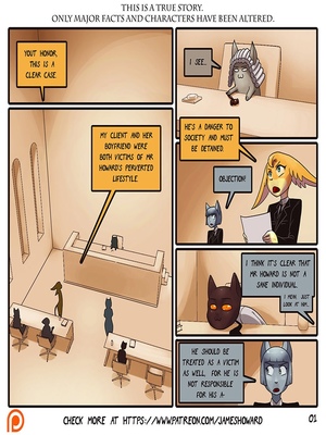 James Howard- The Courtroom 03 Adult Comics, Furry Comics comics