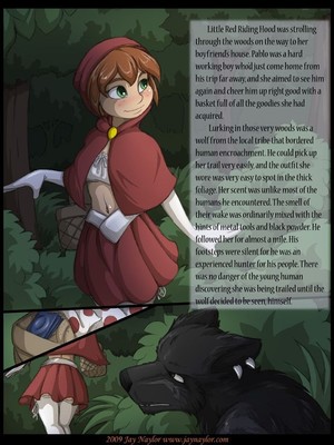 JayNaylor-The fall of little red riding hood 1 03 Furry Comics comics