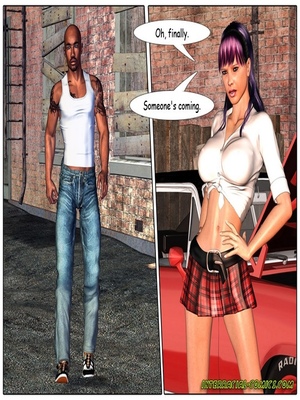 Jessica Blackwell- Gone Black for Good 03 Interracial Comics comics