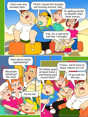 Jetsons & Griffins,Swingers Party 02 Incest Comics comics