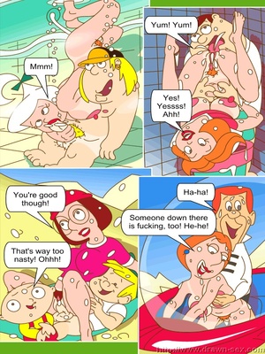 Jetsons & Griffins,Swingers Party 05 Incest Comics comics