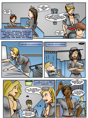JKR- New Guard # 1- Naughty Nurses Saga 03 3D Porn Comics comics