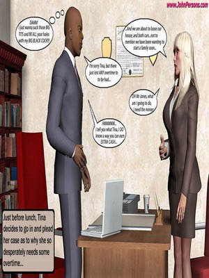 John Persons – Blonde In Office 1 05 Interracial Comics comics