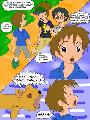 Juri, Meet Guilmon (Digimon) 02 Adult Comics comics