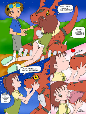 Juri, Meet Guilmon (Digimon) 05 Adult Comics comics