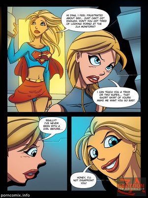 Porn Comics - Justice League- Supergirl Porncomics