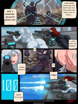 (Justice League, The Avengers)-Shadow Reaper 13 Adult Comics comics