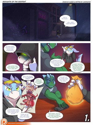 Kabier- Servants of the Serpent 02 Furry Comics comics